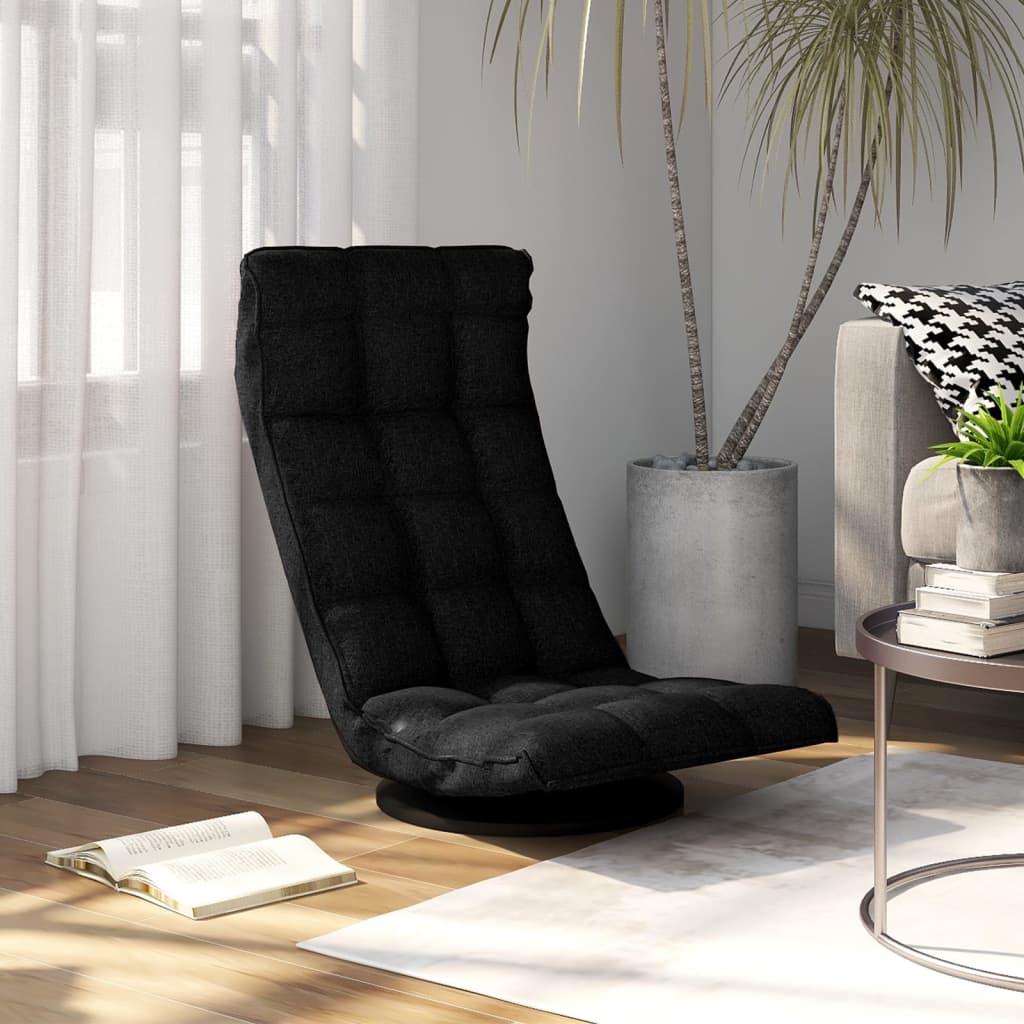 Chaise de sol Noir