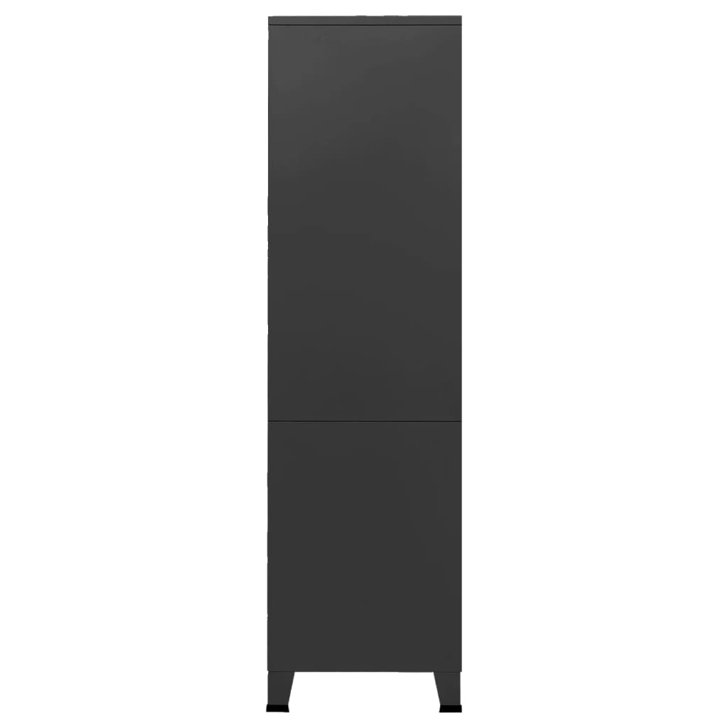 Armoire Noir Métal retro