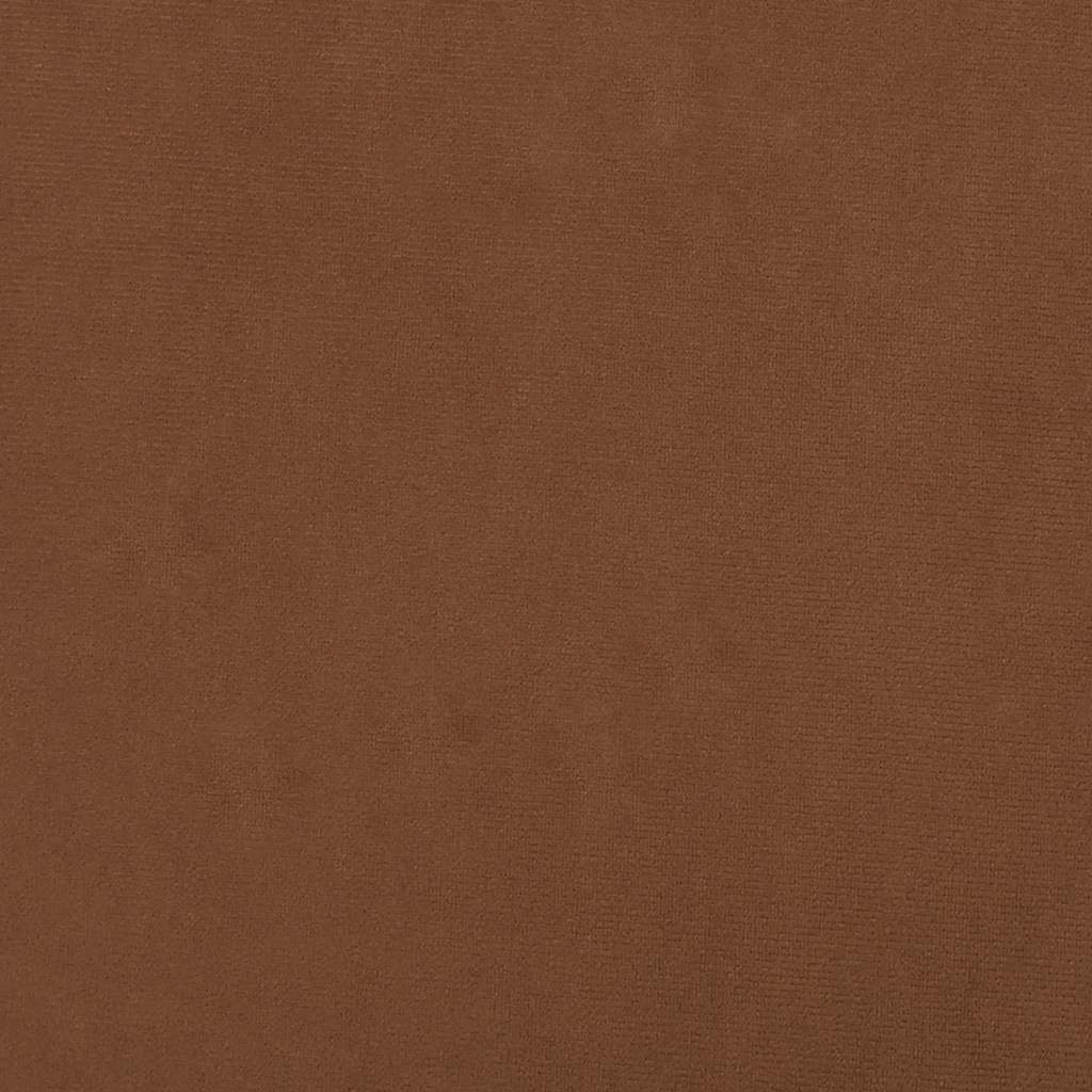Tabouret Marron Velours