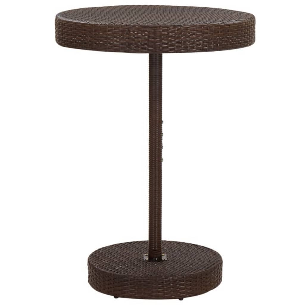 Ensemble 5 pcs tressée Marron