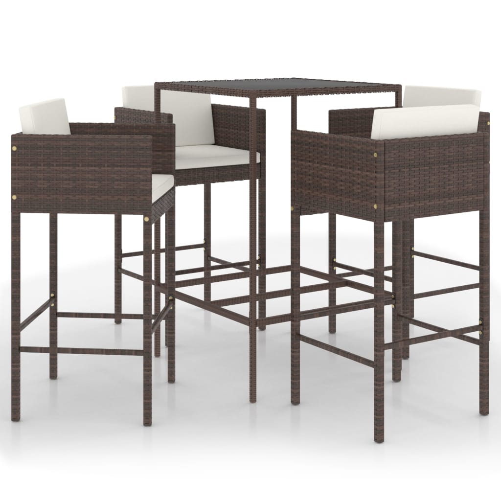 Ensemble 5 pcs Marron