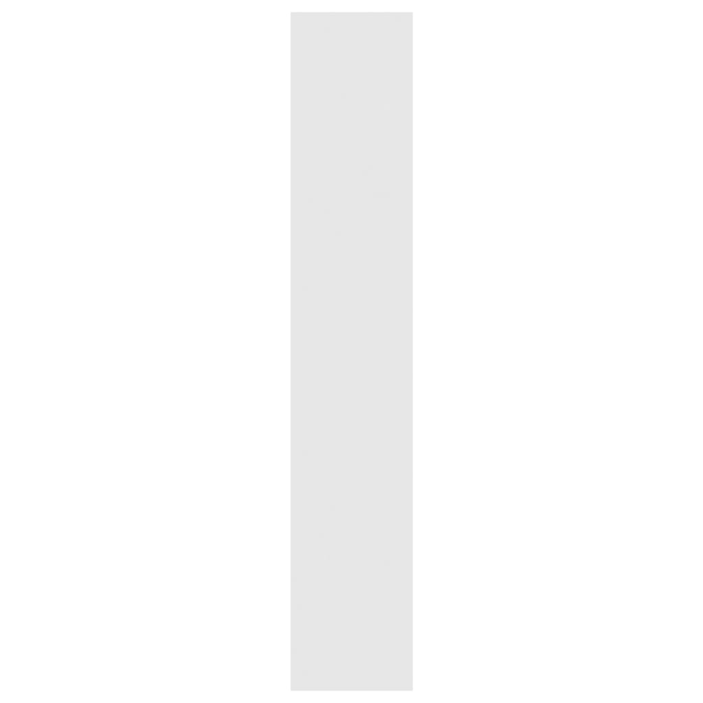Bibliothèque/Séparateur de pièce Blanc bois