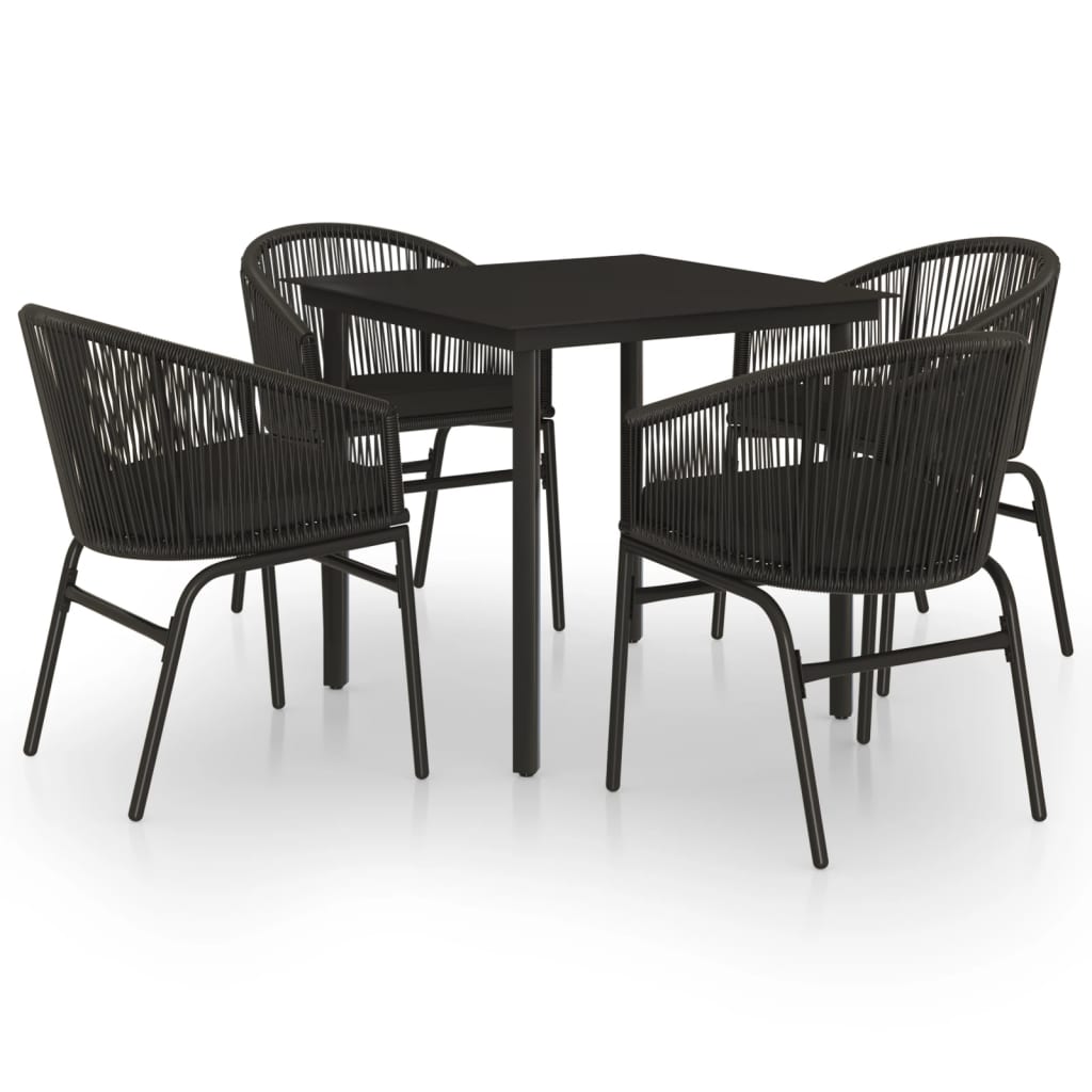 Ensemble 5pcs Noir