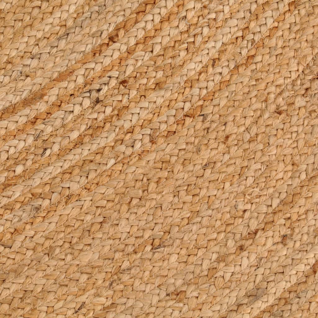 Tapis Jute tressé Rond
