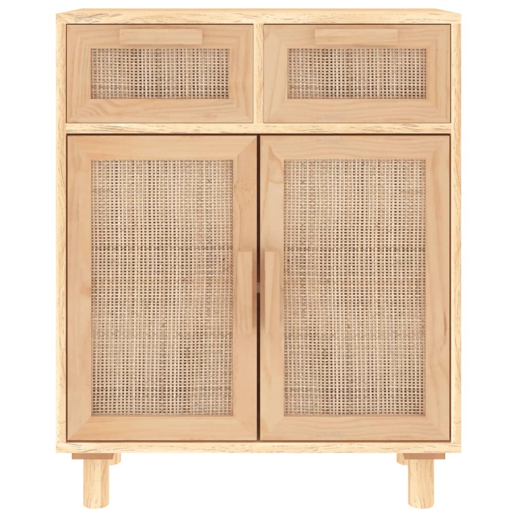 Buffet Marron en rotin naturel