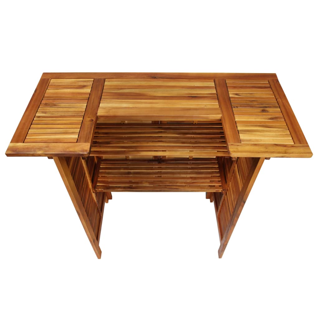 Ensemble de bar 3 pcs Bois d'acacia
