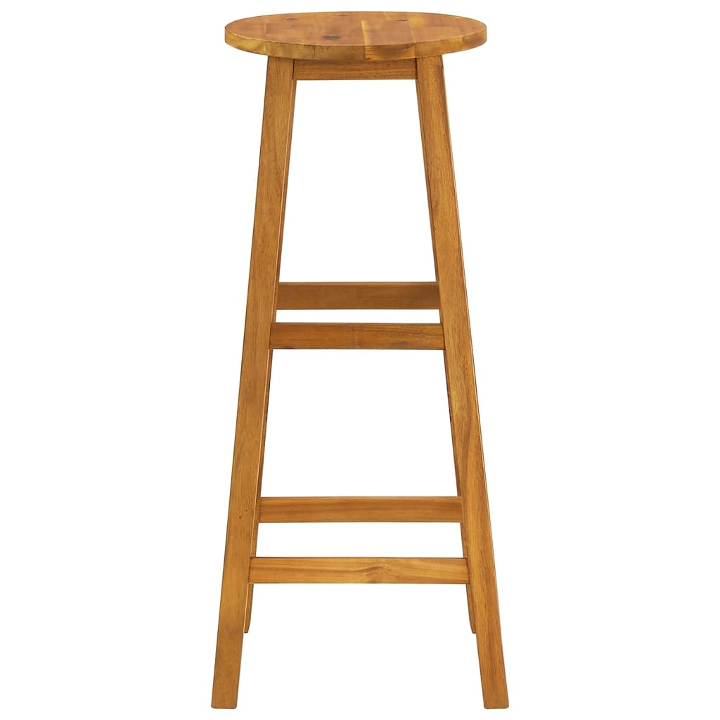 Ensemble de bar 3 pcs Bois d'acacia