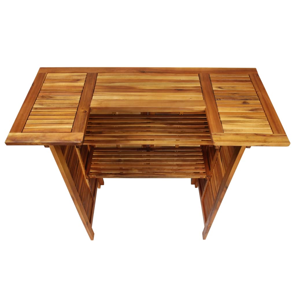 Ensemble de bar 5 pcs Bois d'acacia