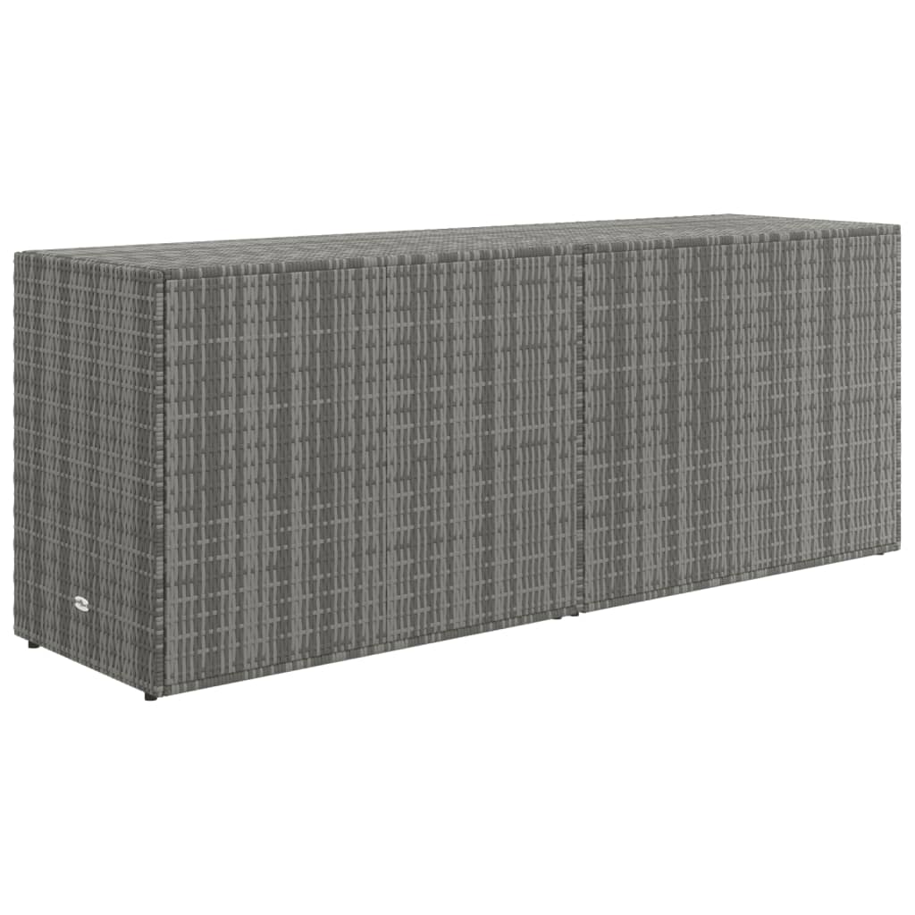 Armoire de rangement pour extérieur gris