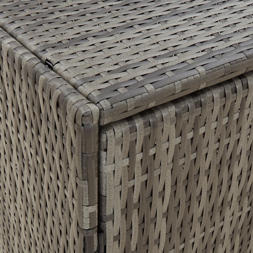 Armoire de rangement pour extérieur gris