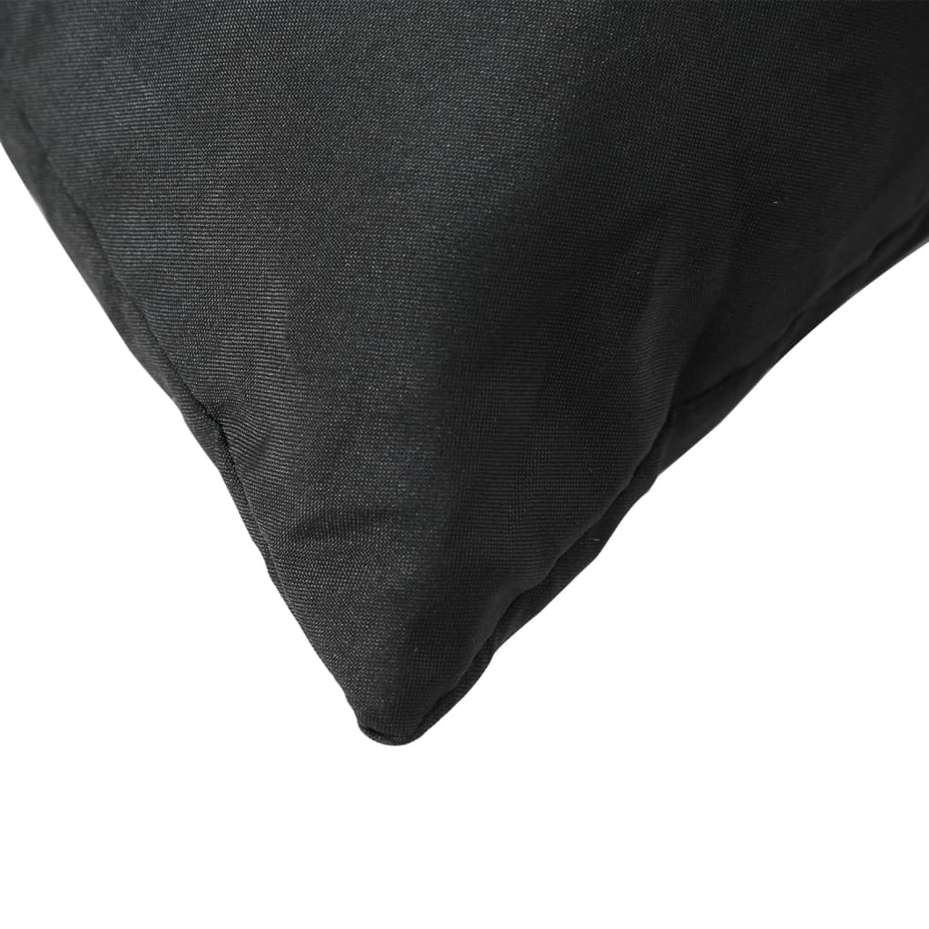 Coussins de canapé lot de 4 noir