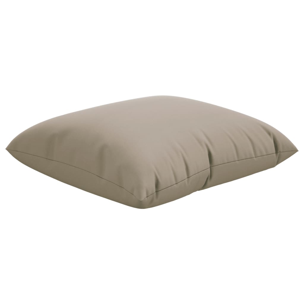 Coussins lot de 4 taupe