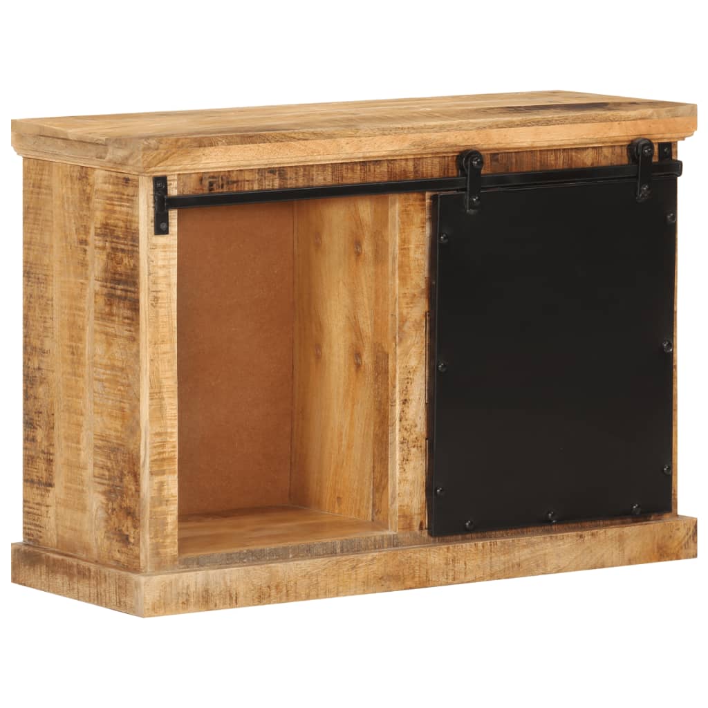 Buffet en bois de manguier brut massif