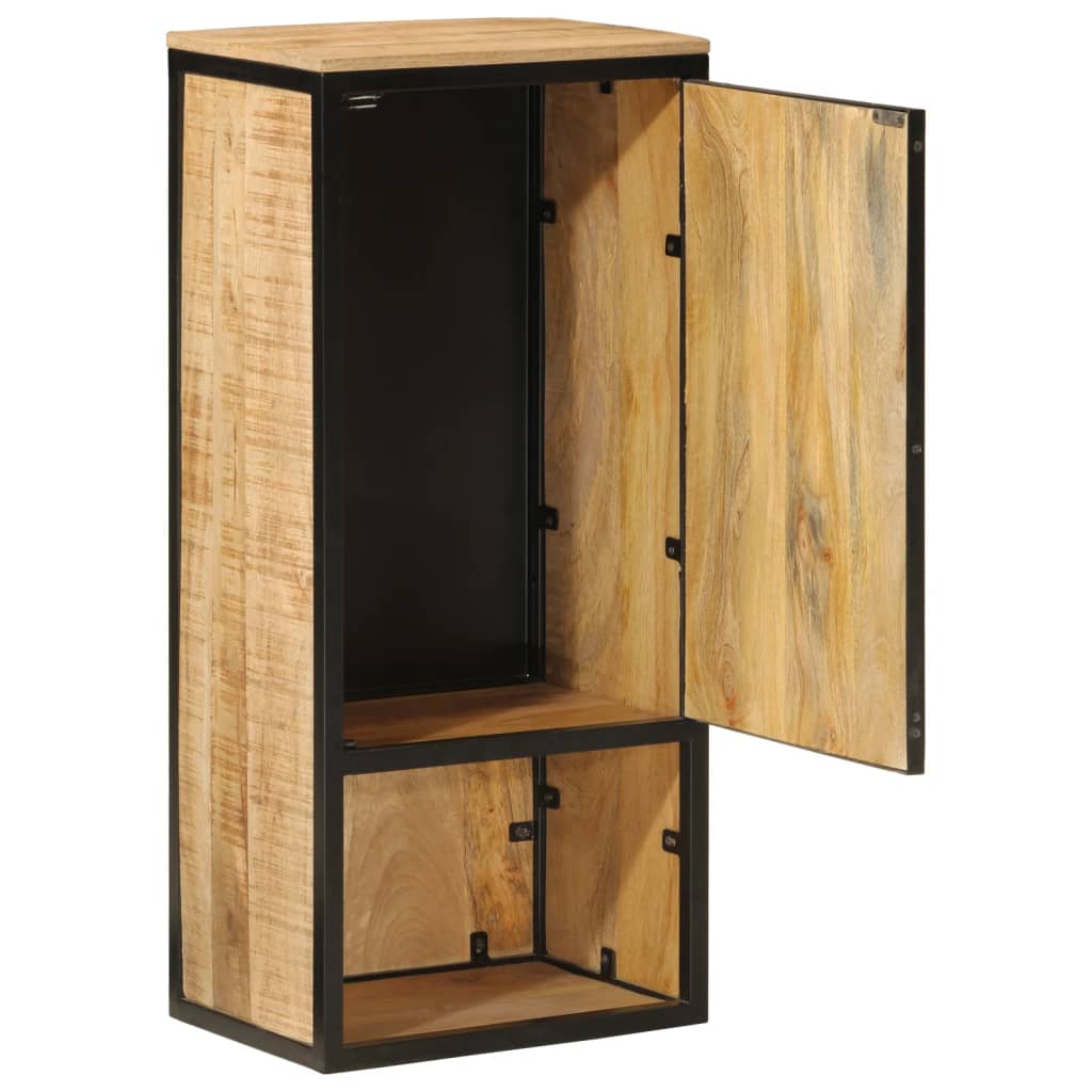 Armoire de salle de bain bois massif manguier