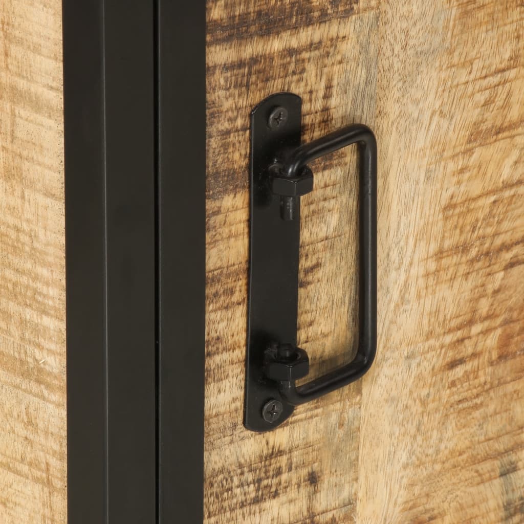 Armoire de salle de bain bois massif manguier