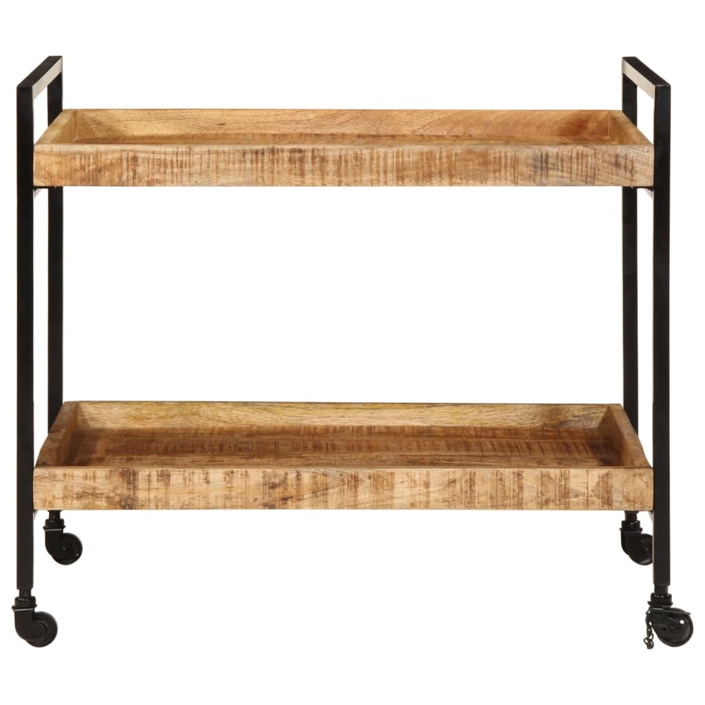 Chariot de cuisine bois de manguier