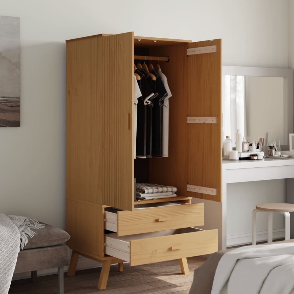 Armoire OLDEN marron
