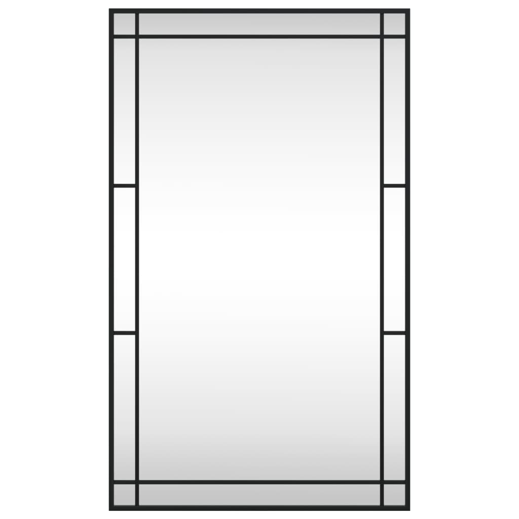Miroir mural noir 60x100 cm