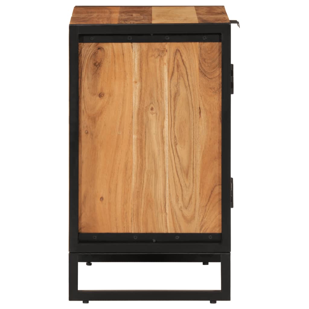 Armoire de salle de bain bois d'acacia