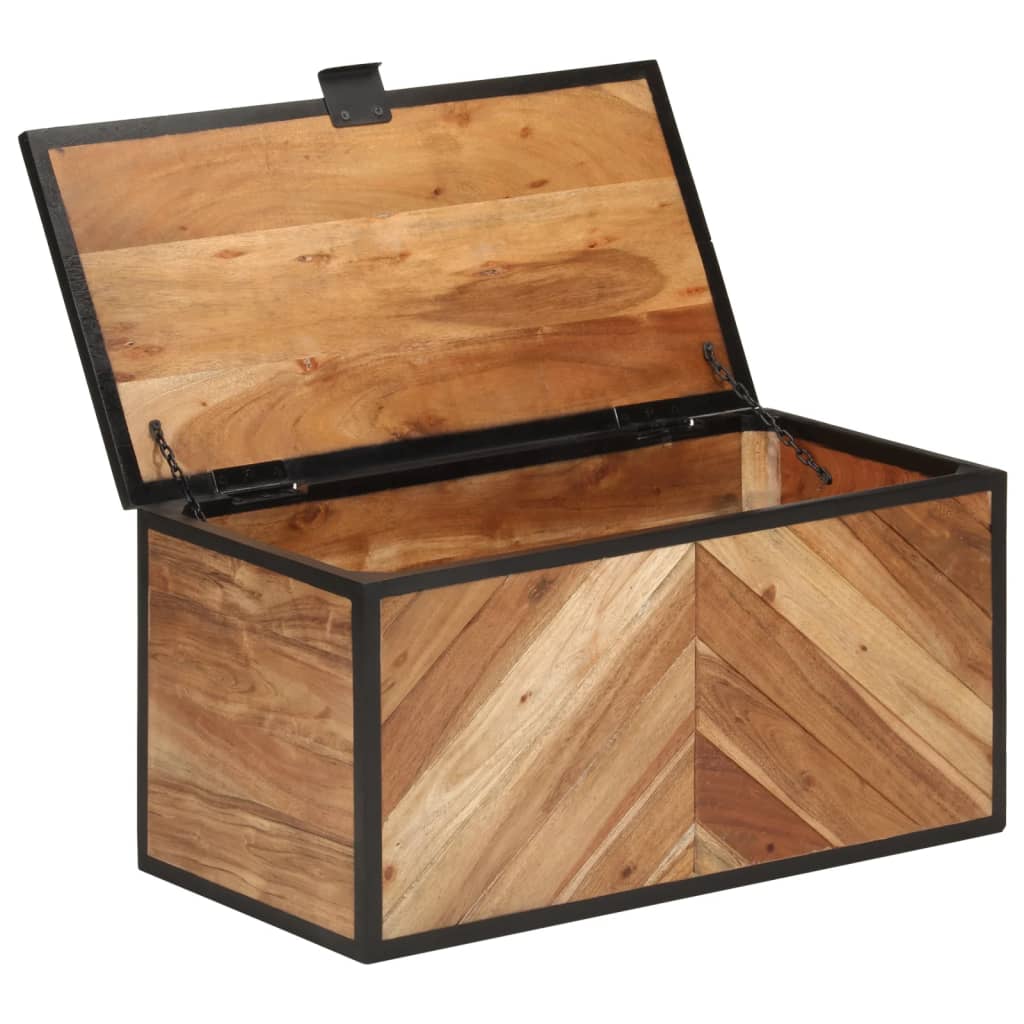 Boîte bois d'acacia