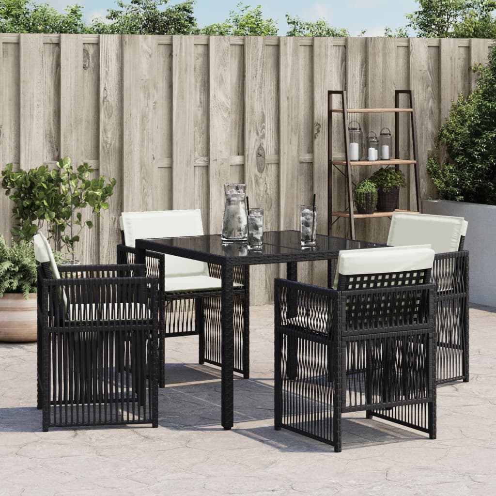 Chaises noir/blanc Nora