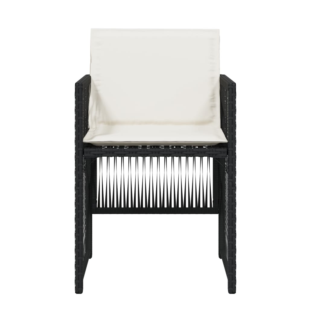 Chaises noir/blanc Nora