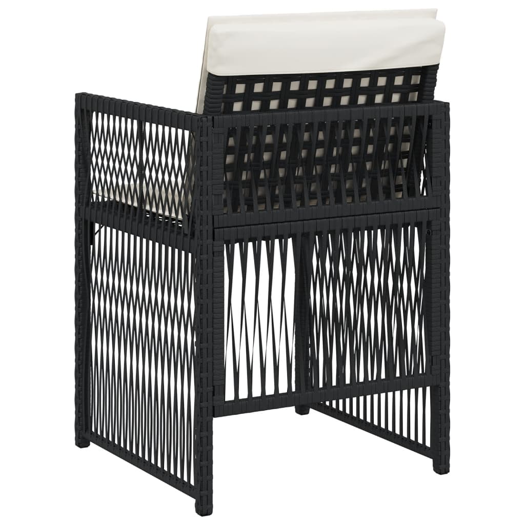 Chaises noir/blanc Nora