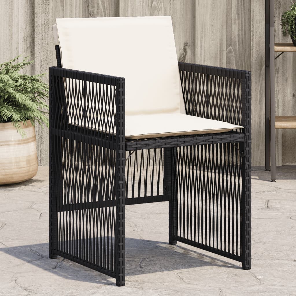 Chaises noir/blanc Nora