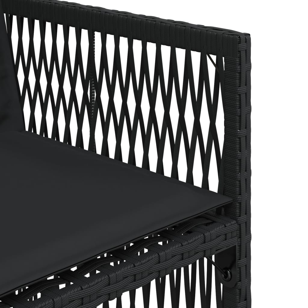 Chaises noir Nora