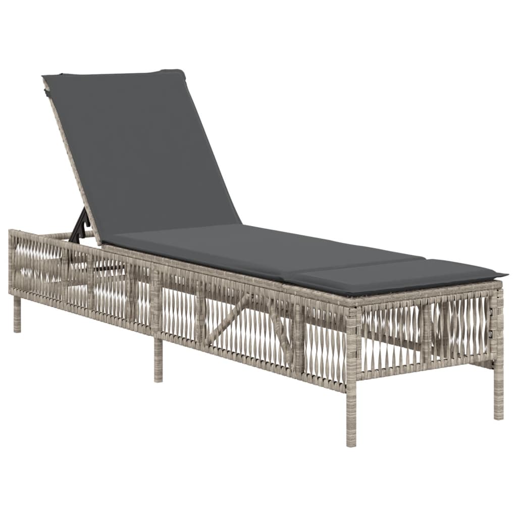 Chaise longue avec gris nora