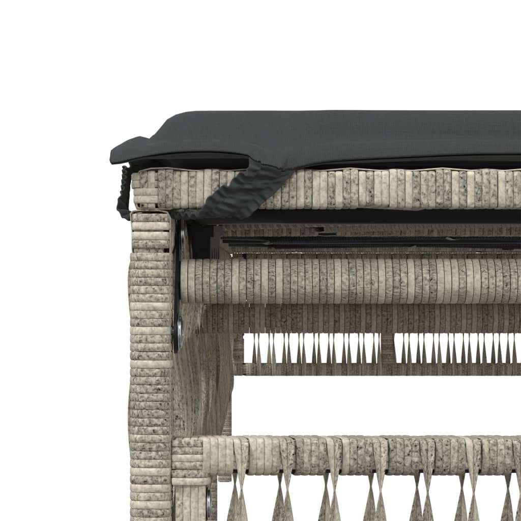 Chaise longue avec gris nora