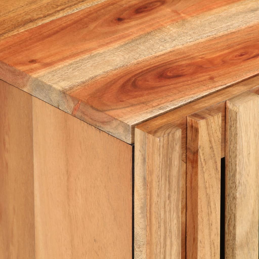 Tables de chevet 2 pcs bois d'acacia