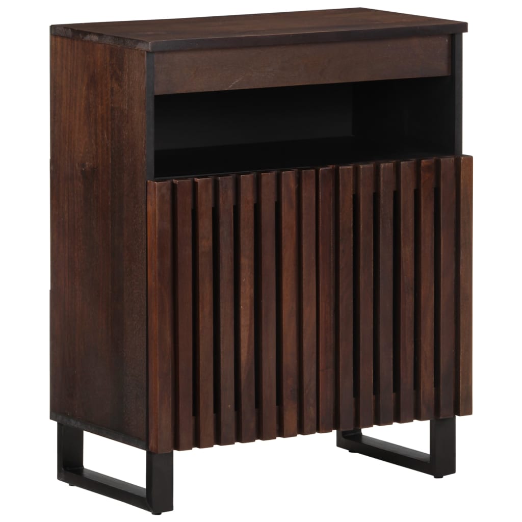 Buffet marron bois massif de manguier