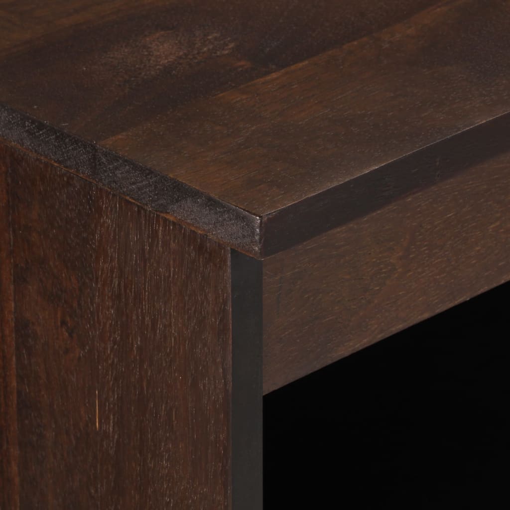 Buffet marron bois massif de manguier