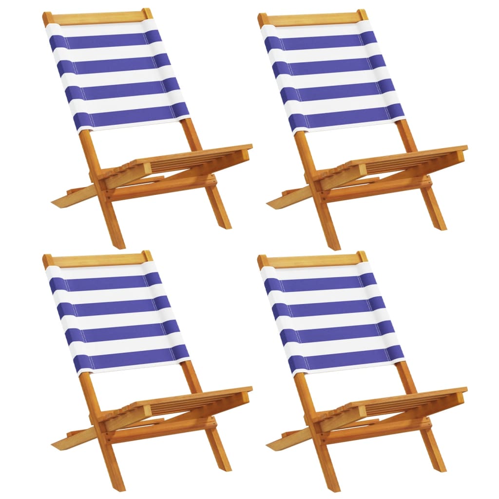 Chaises pliantes lot de 4