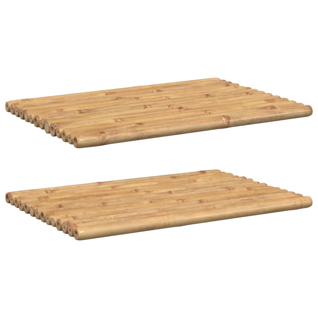 Tapis de bain bambou