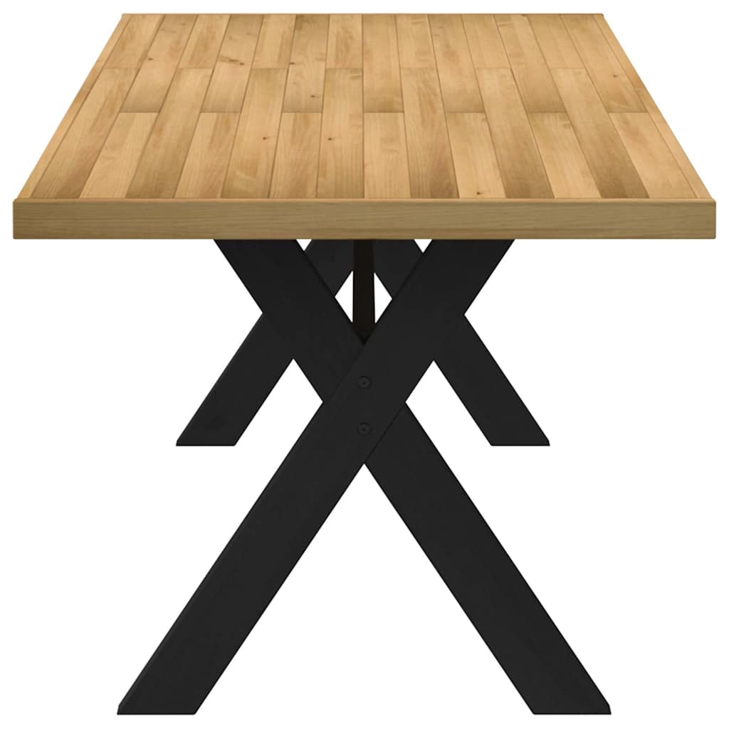 Table à manger pieds en forme de X