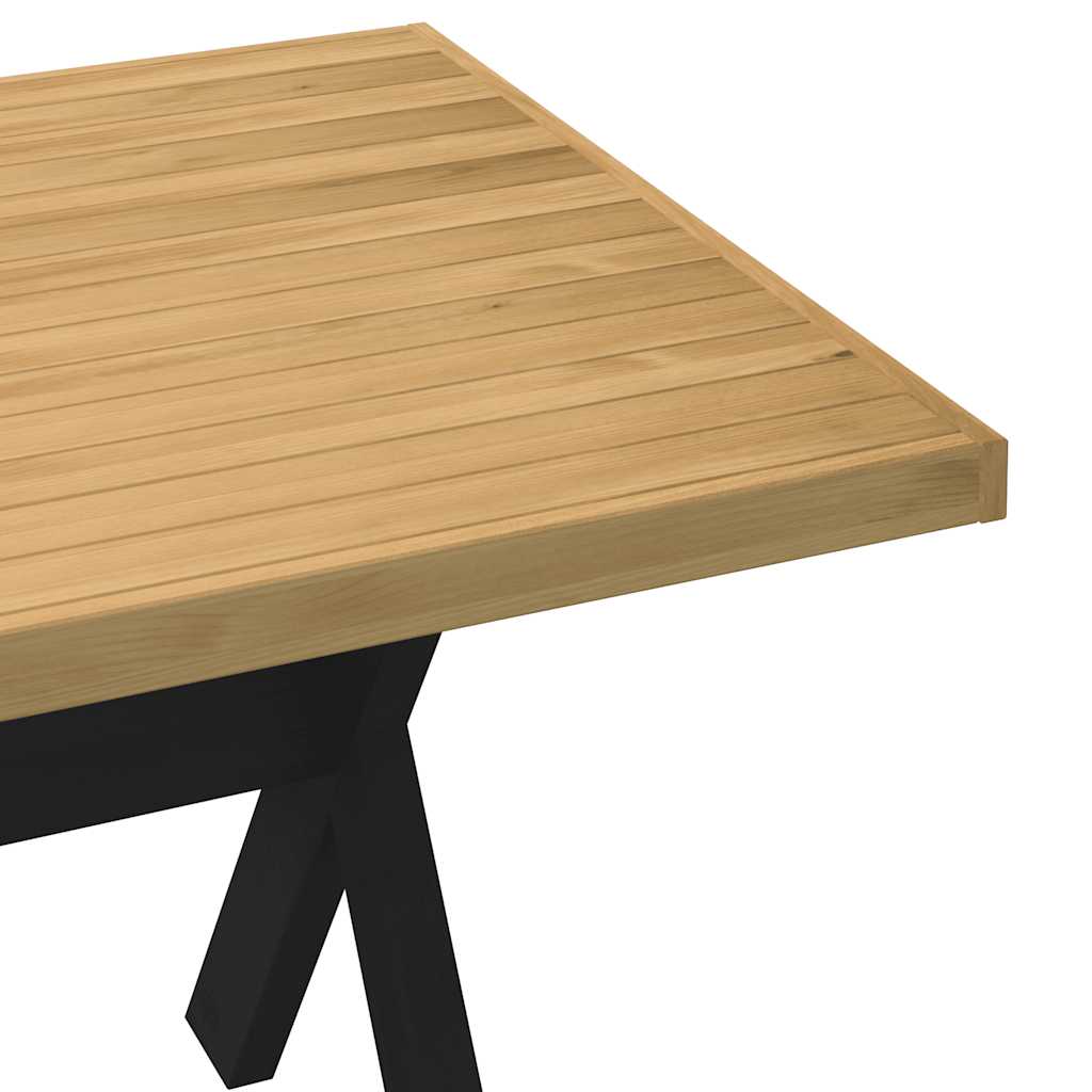 Table à manger pieds en forme de X