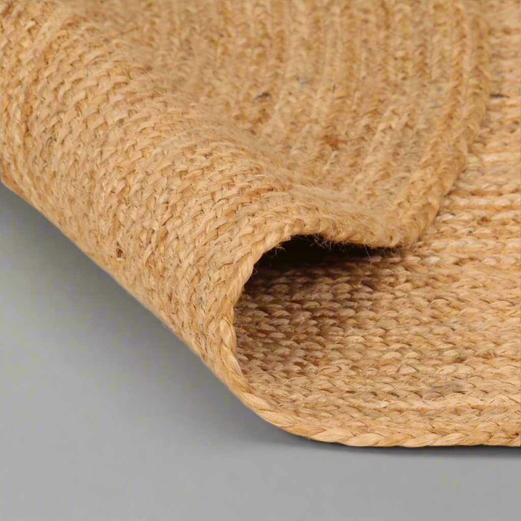 Tapis Jute tressé Rond