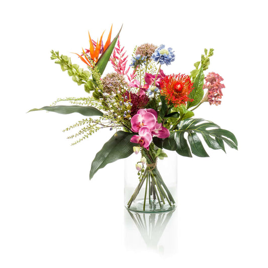 Bouquet artificiel Exotic Mix
