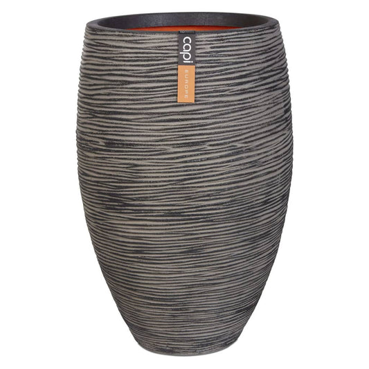 Pot à fleurs Nature Deluxe Anthracite