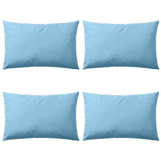 Oreiller d'extérieur Bleu clair
