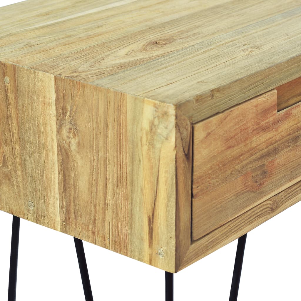 Table console en Teck massif