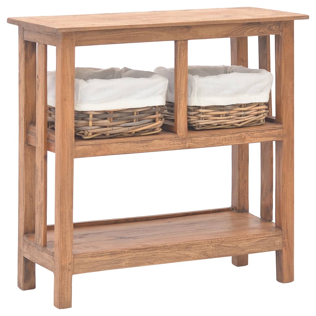 Table console bois d'acajou