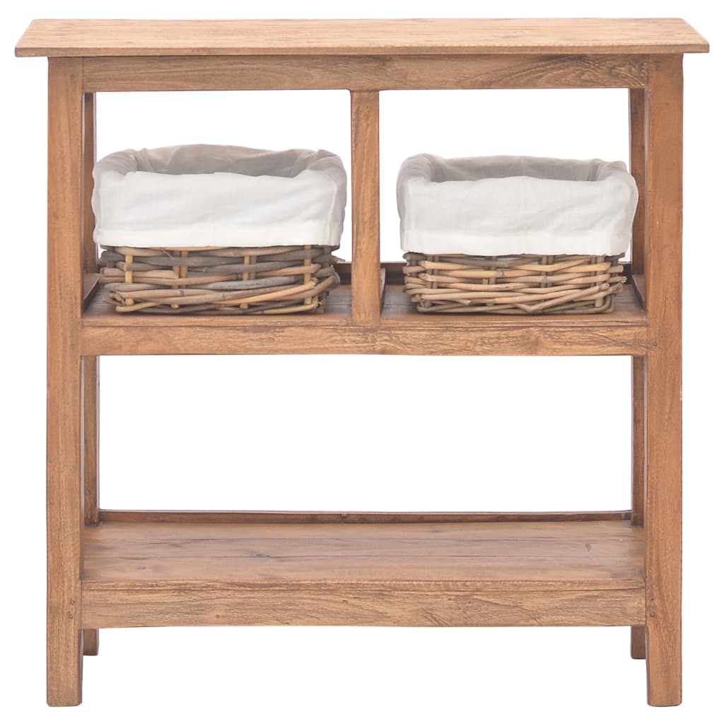 Table console bois d'acajou