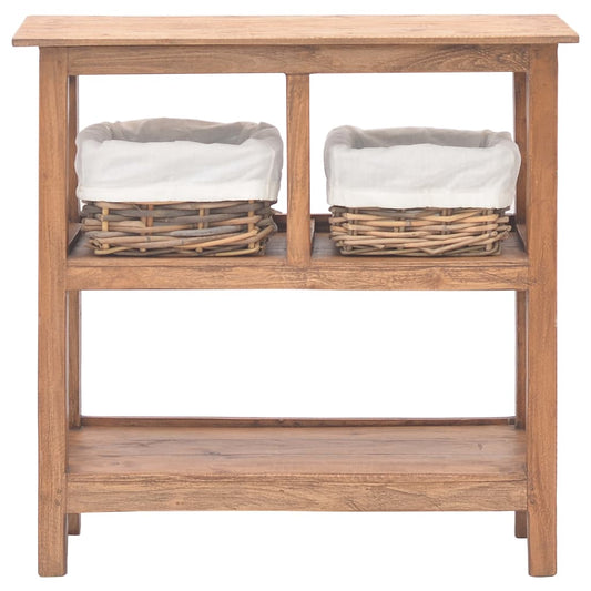Table console bois d'acajou