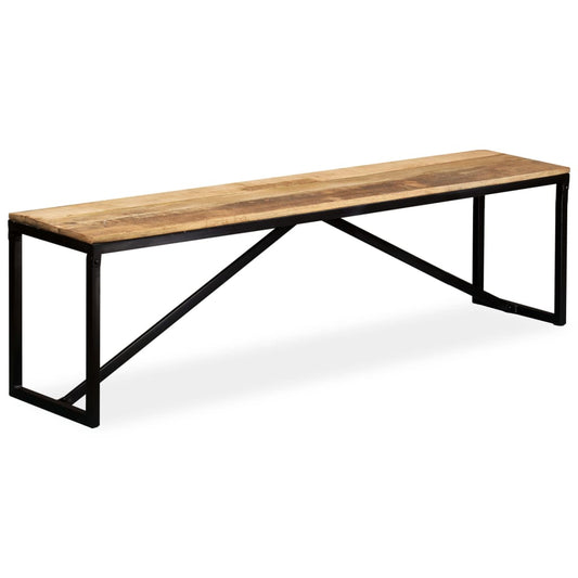 Banc Bois de manguier  160x35x45 cm