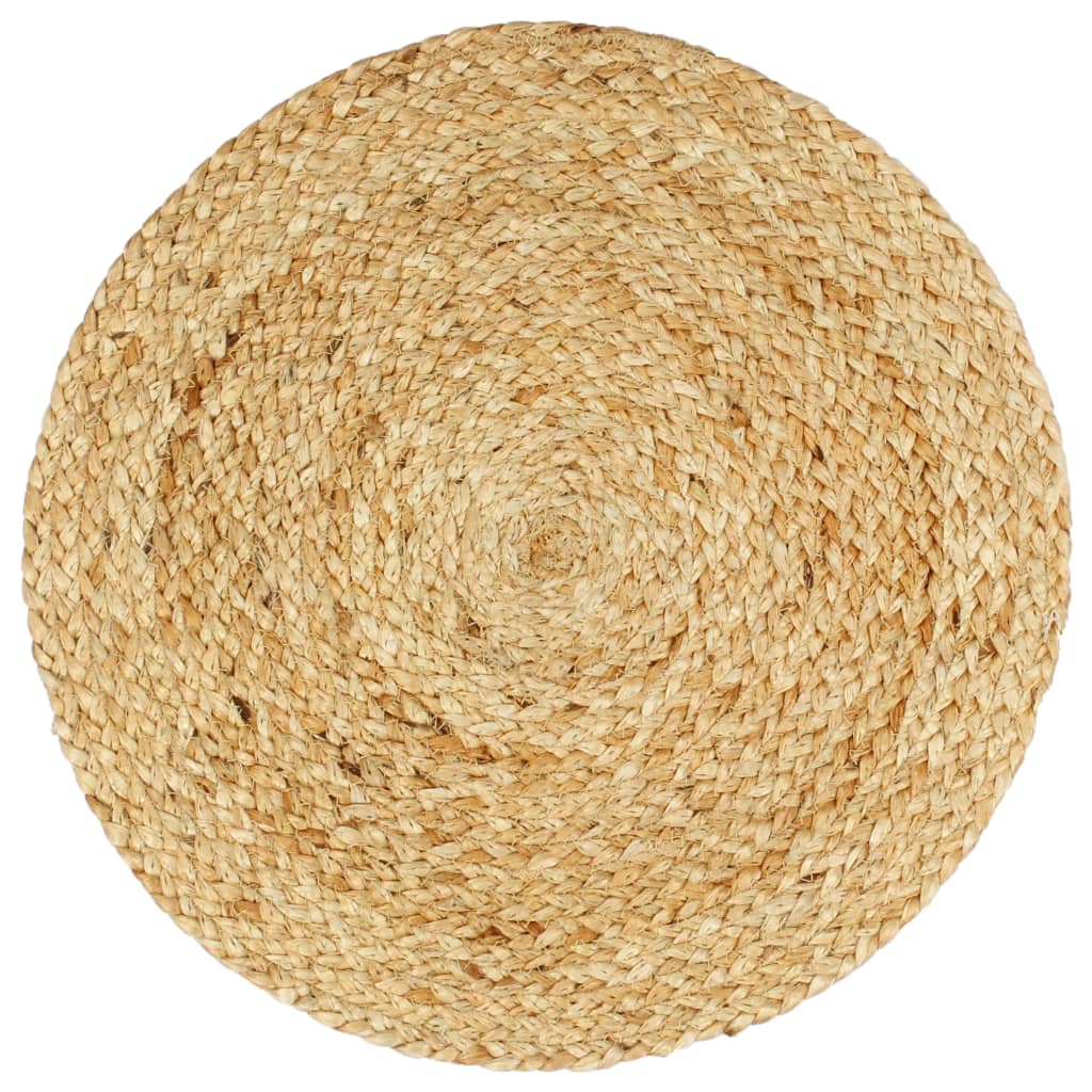 Napperons 4 pcs Naturel en Jute
