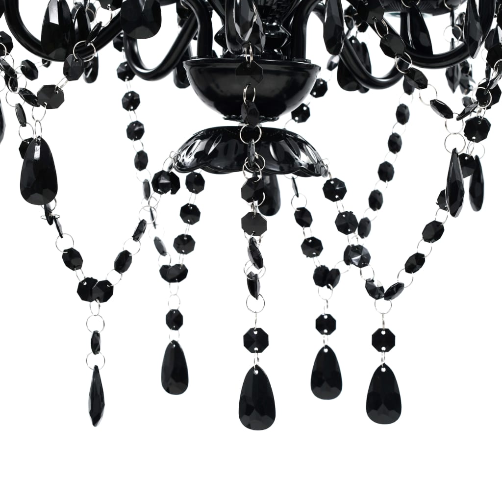 Lustre  Crystal noir