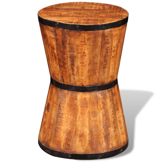 Tabouret sablier Bois de manguier